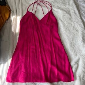Pink summer dress